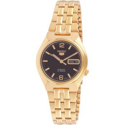 SEIKO Series 5 Automatic Black Dial Meninchs Watch SNKL66