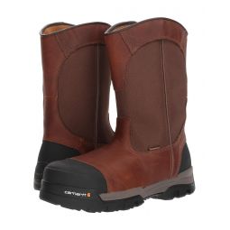 Mens Carhartt 10 Waterproof Comp Toe Pull-On Work Boot