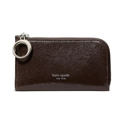 Kate Spade New York Halo Glazed Leather Small Slim Bifold Wallet