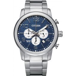 Citizen Quartz Mens Watch, Stainless Steel, Classic