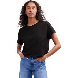 Womens Madewell Bella Tee Slub