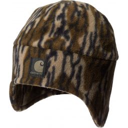 Carhartt Meninchs Camo Fleece 2In1 Hat