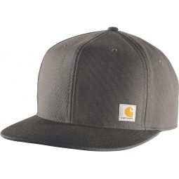 Carhartt Men's Firm Duck Flat Brim Cap