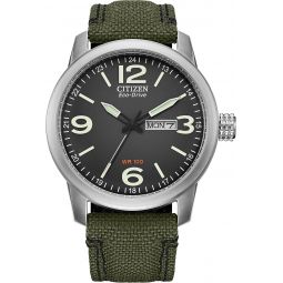 Citizen Meninchs Military Watch Commemorative Box Set BM8570-09E Personalized & Engraved!