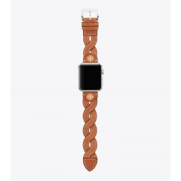 BRAIDED BAND FOR APPLE WATCH, LEATHER