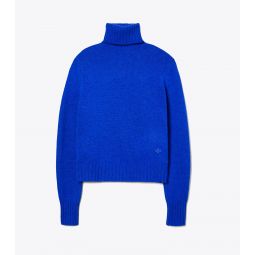 CASHMERE FITTED TURTLENECK