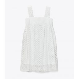 COTTON BRODERIE ANGLAISE MINI DRESS