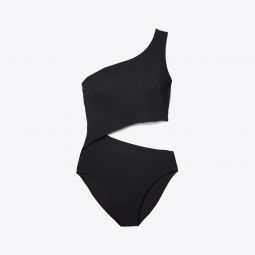 CUT-OUT ONE-PIECE SWIMSUIT