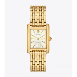 ELEANOR WATCH, GOLD-TONE STAINLESS STEEL