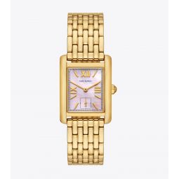 ELEANOR WATCH, GOLD-TONE STAINLESS STEEL