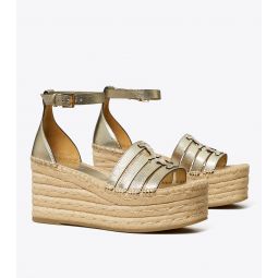 INES PLATFORM ESPADRILLE WEDGE