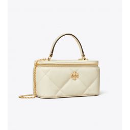 KIRA DIAMOND QUILT VANITY CASE