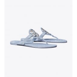MILLER PRINTED SUEDE SANDAL