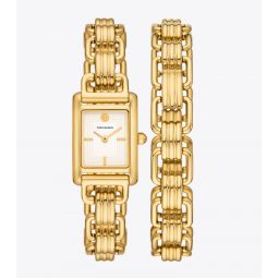 MINI ELEANOR WATCH, GOLD-TONE STAINLESS STEEL