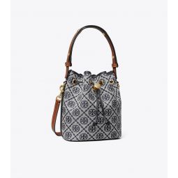 T MONOGRAM BUCKET BAG