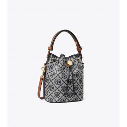 T MONOGRAM MINI BUCKET BAG