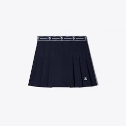 TECH TWILL LOGO TAPE TENNIS SKIRT
