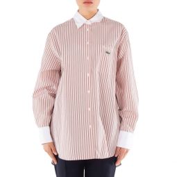 strip long sleeves shirt
