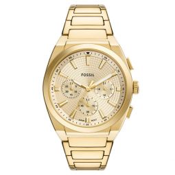 mens everett gold dial watch