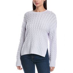 karina cable wool & cashmere-blend sweater