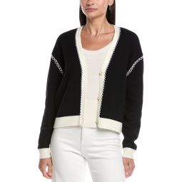 blanket wool-blend cardigan