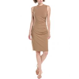 gathered waist dress