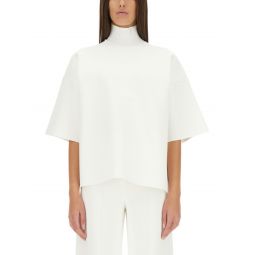 relaxed fit turtleneck top