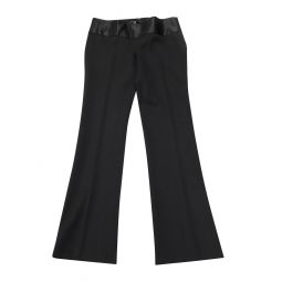 ross trousers in black wool