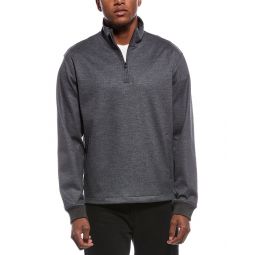 wool-blend 1/4-zip