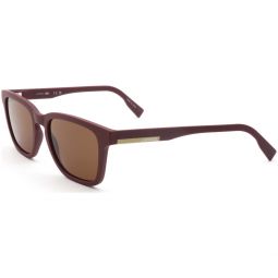 mens 53 mm brown sunglasses