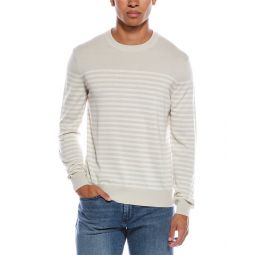 wool-blend crewneck sweater