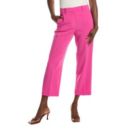 high-waist straight pant