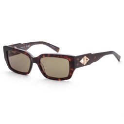 womens 55mm havana sunglasses