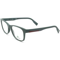 mens 53mm matte green opticals