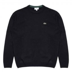 crew neck pull over wool sweater