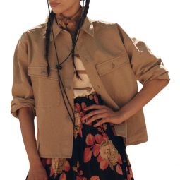 arizona shirt jacket in desert fatigue