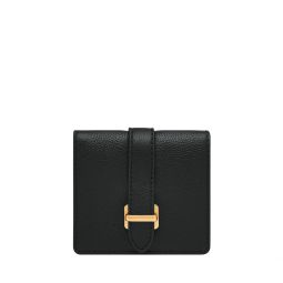 womens emery leather small snap bifold