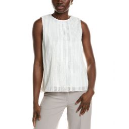 pleated shell top
