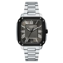 mens crosby grey dial watch