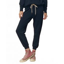 cropped worn-in sweatpant in true navy