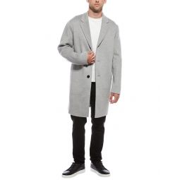 almec wool & cashmere-blend coat