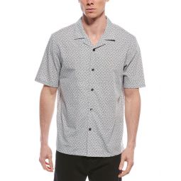 daze shell print shirt