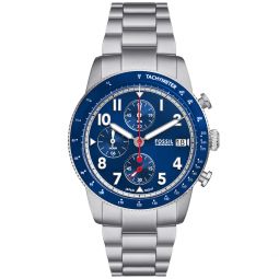 mens sport tourer blue dial watch