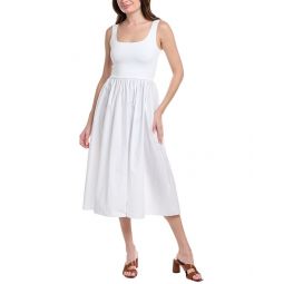 sleeveless volume dress