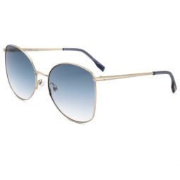 womens 59mm light gold sunglasses