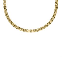 mens ellis core chains gold-tone stainless steel chain necklace