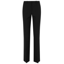 slim-fit trousers with angled pockets