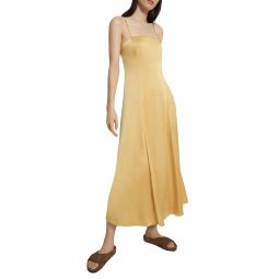 cami volume midi dress