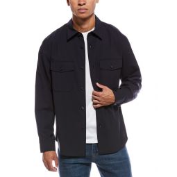garvin wool-blend shirt jacket
