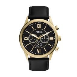 mens flynn chronograph, gold-tone stainless steel watch